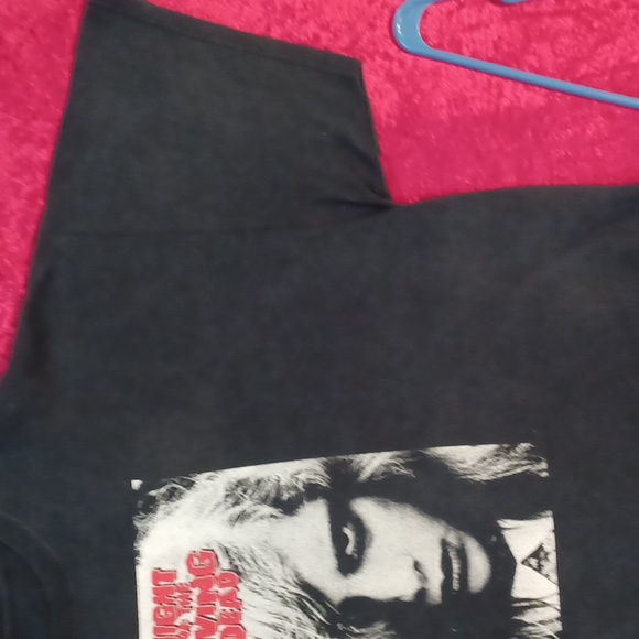 NIGHT OF THE LIVING DEAD zombie girl.2x BLACK SHORT-SLEEVED TSHIRT EUC - Picture 4 of 9
